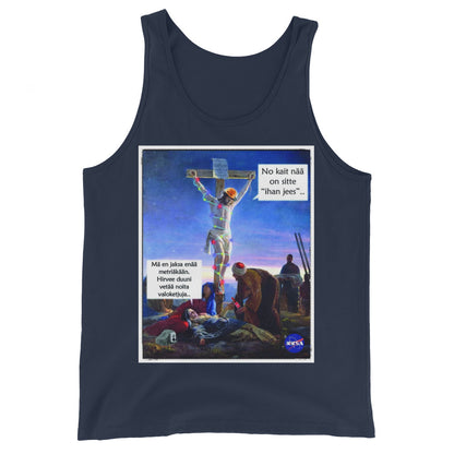 Nasarettilaisen pääsiäisvalot Men's Tank Top